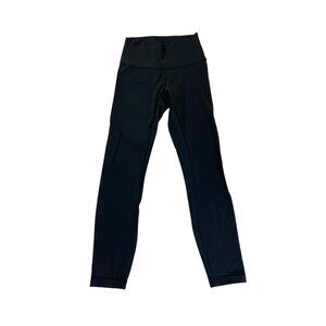 Lululemon Women's Classic Black Athletic Leggings - 4